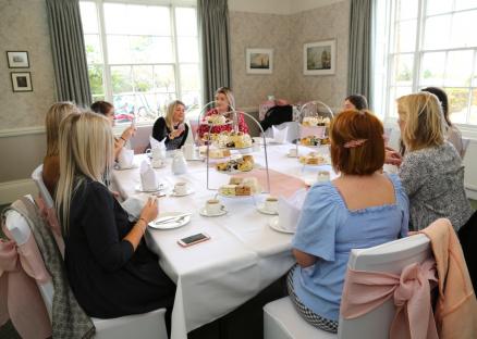 baby shower afternoon tea
