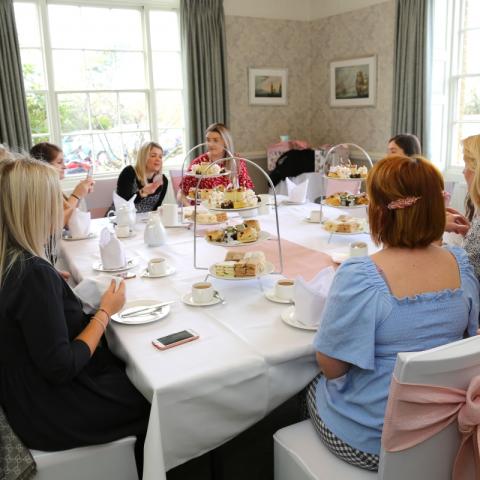 baby shower afternoon tea